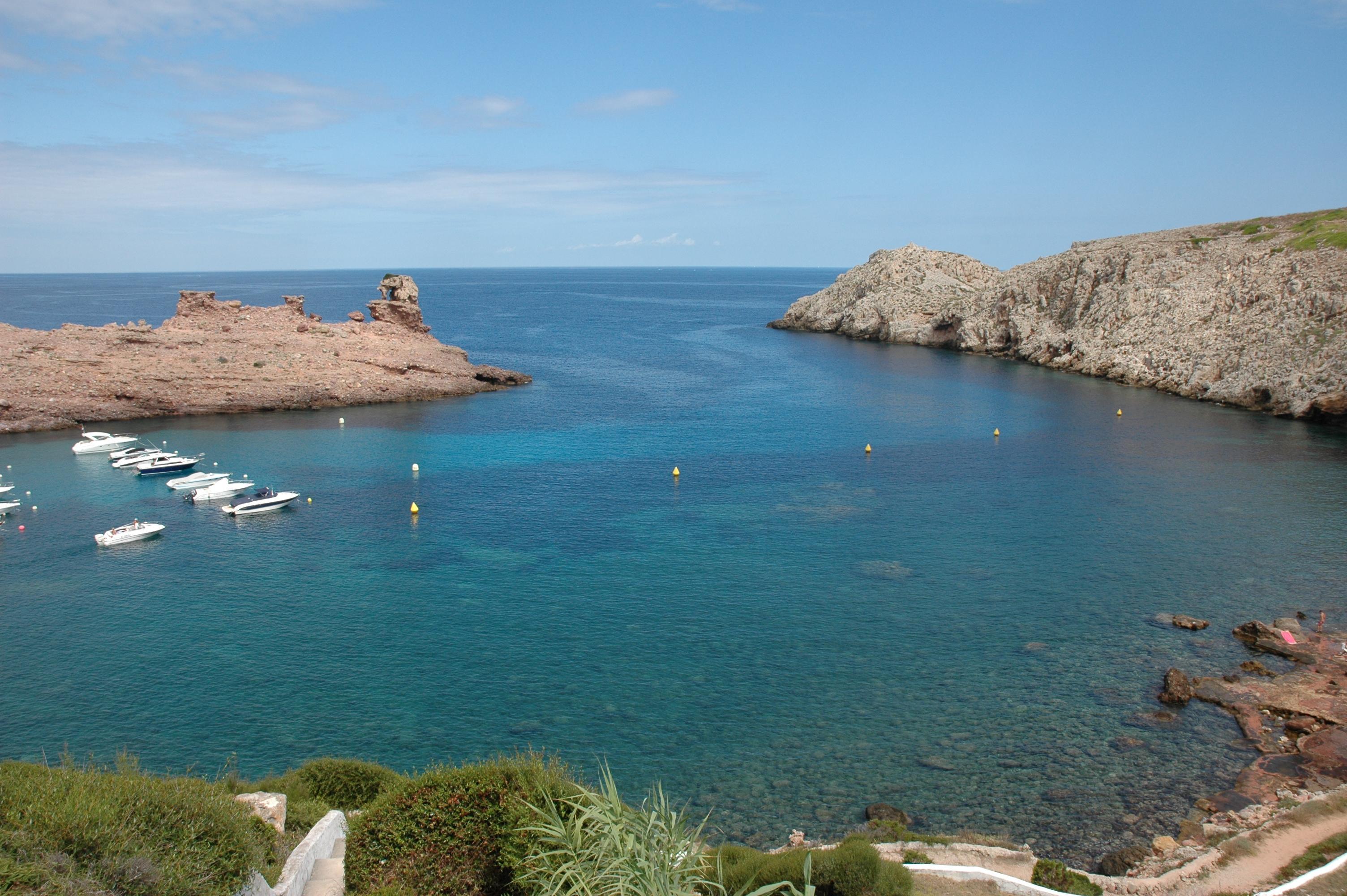 Apartamentos Sa Cala Cala Morell Eksteriør bilde