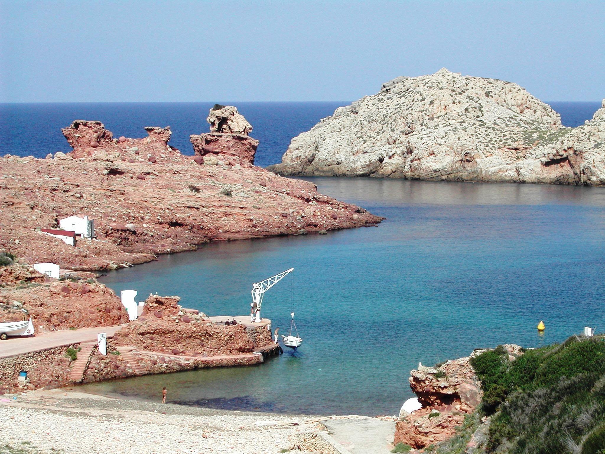 Apartamentos Sa Cala Cala Morell Eksteriør bilde